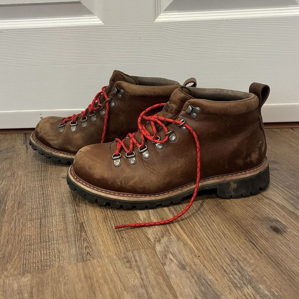 Eddie Bauer EB Originals K-Series Men's Hiking Boots Brown/Red US 10 Medium